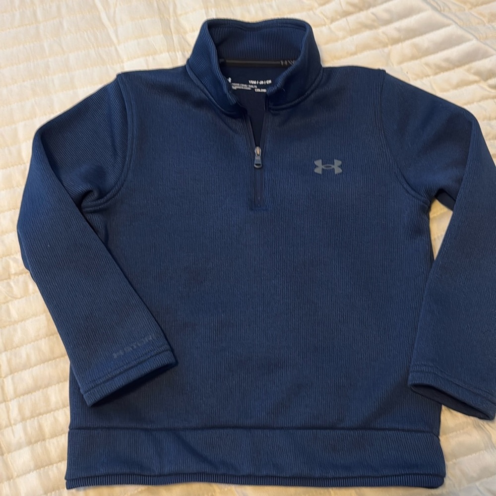Under Armour 1/4 zip boys small
